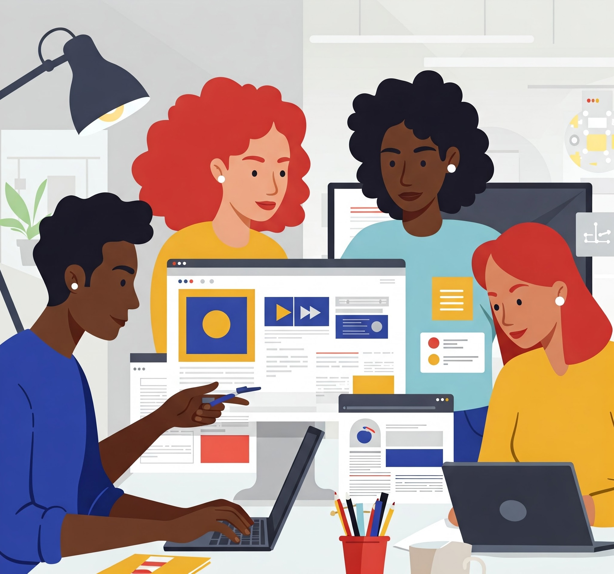 Build a great website together